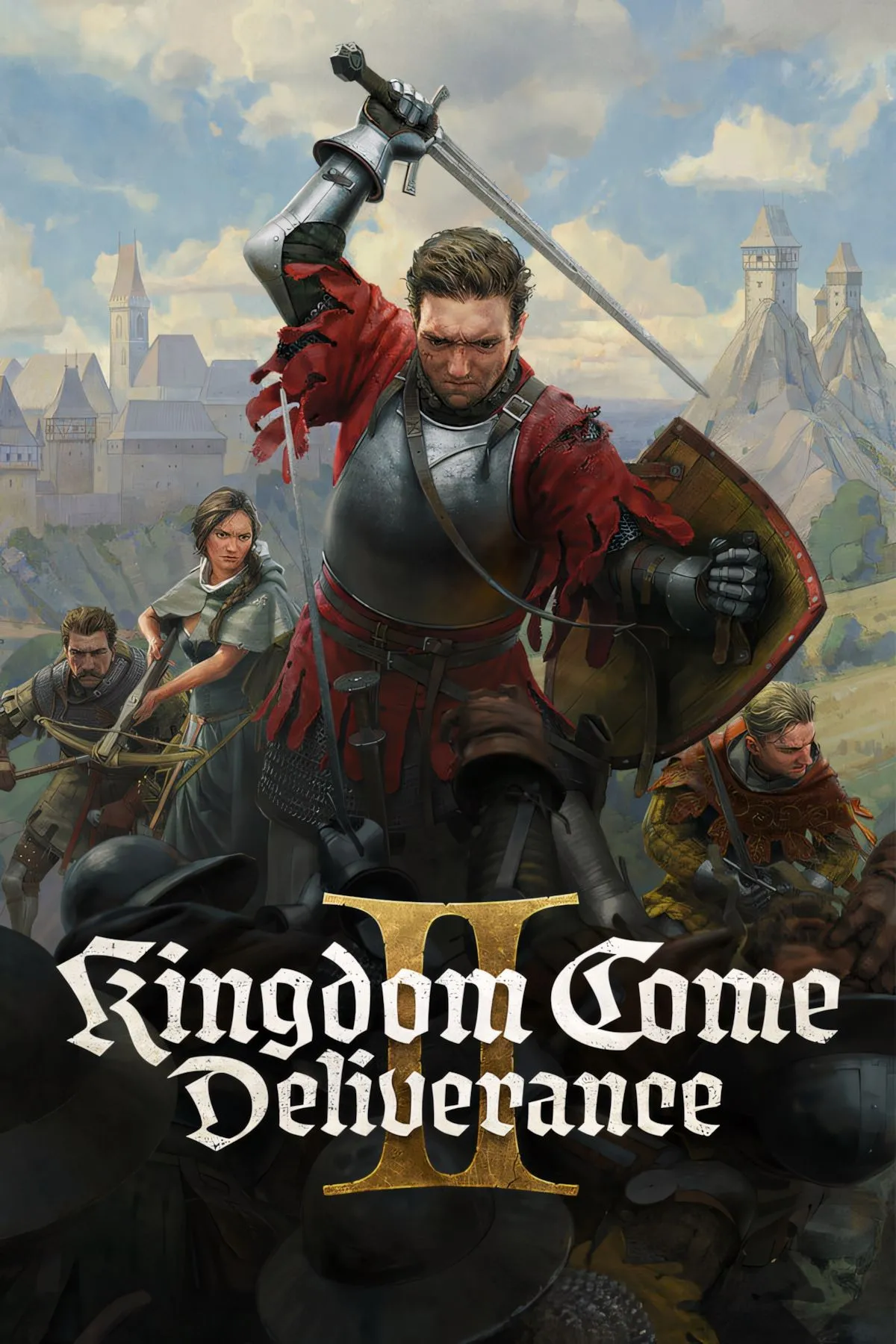 Ảnh bìa chính thức của game nhập vai lịch sử Kingdom Come Deliverance 2