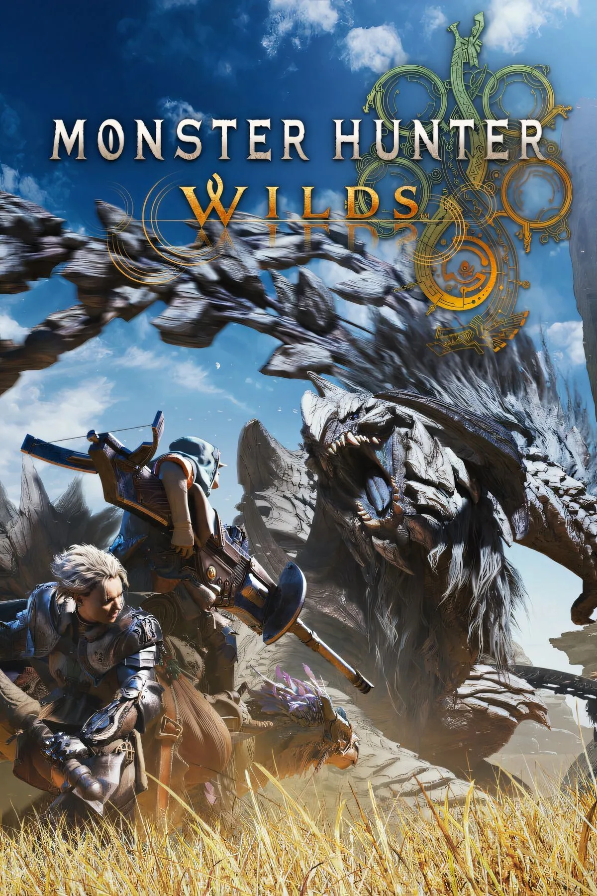 Ảnh bìa game hành động Monster Hunter Wilds sắp ra mắt