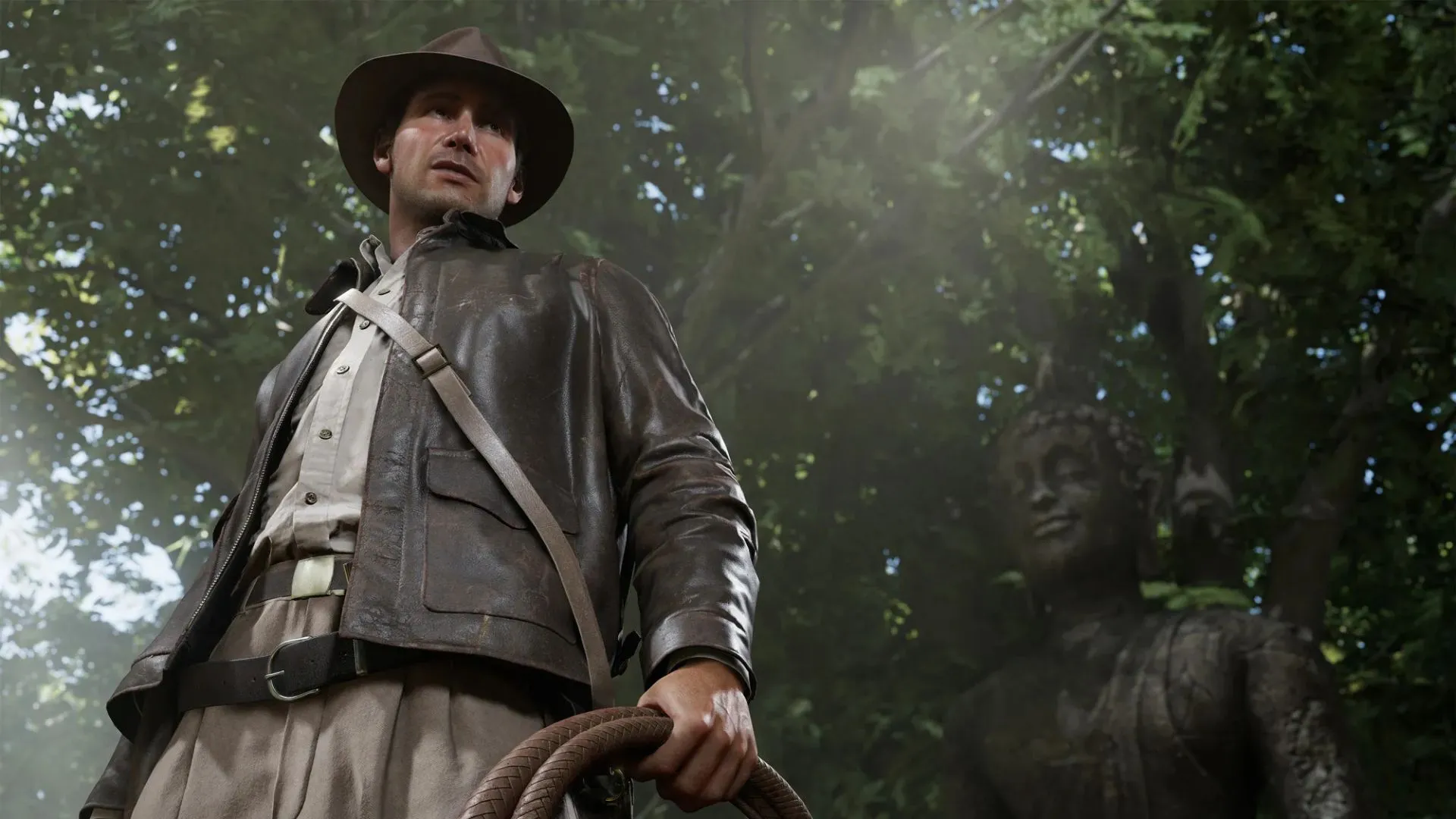 Ảnh chụp màn hình game Indiana Jones and The Great Circle, minh họa sự đa dạng của các tựa game và cách theo dõi quỹ đạo thành công của chúng
