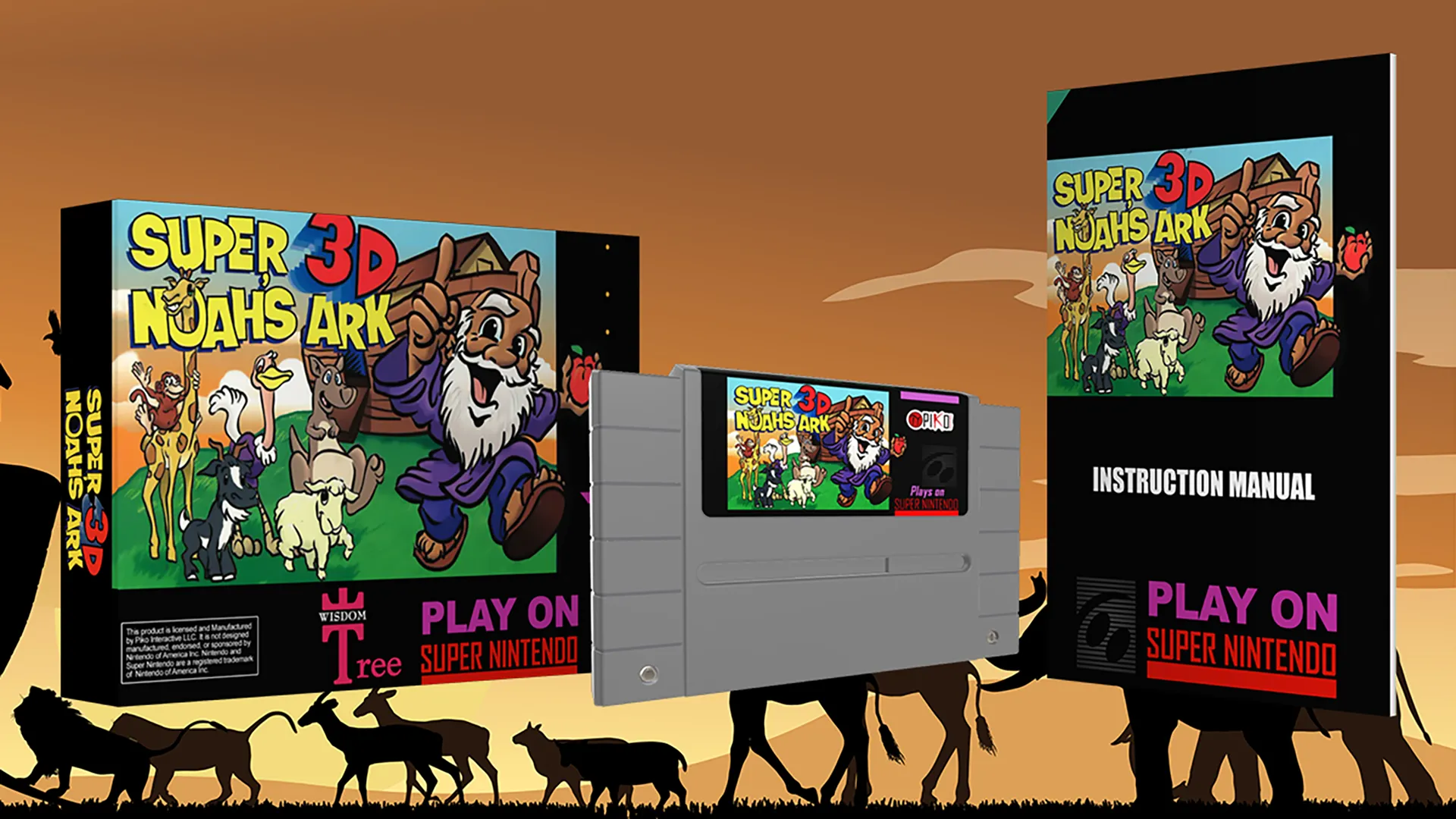 Bản tái phát hành game Super Noah's Ark 3D của Piko Interactive năm 2014