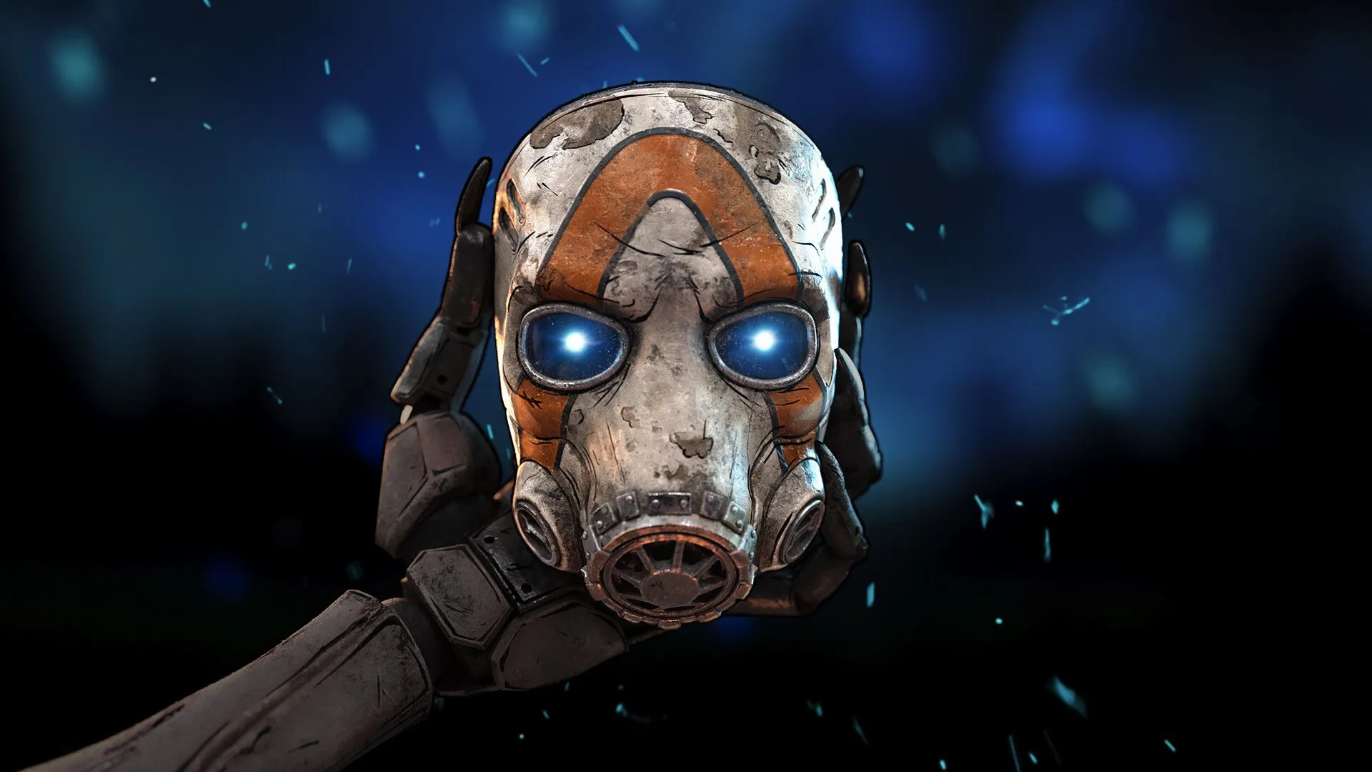 Bàn tay cầm mặt nạ đặc trưng của series Borderlands 4