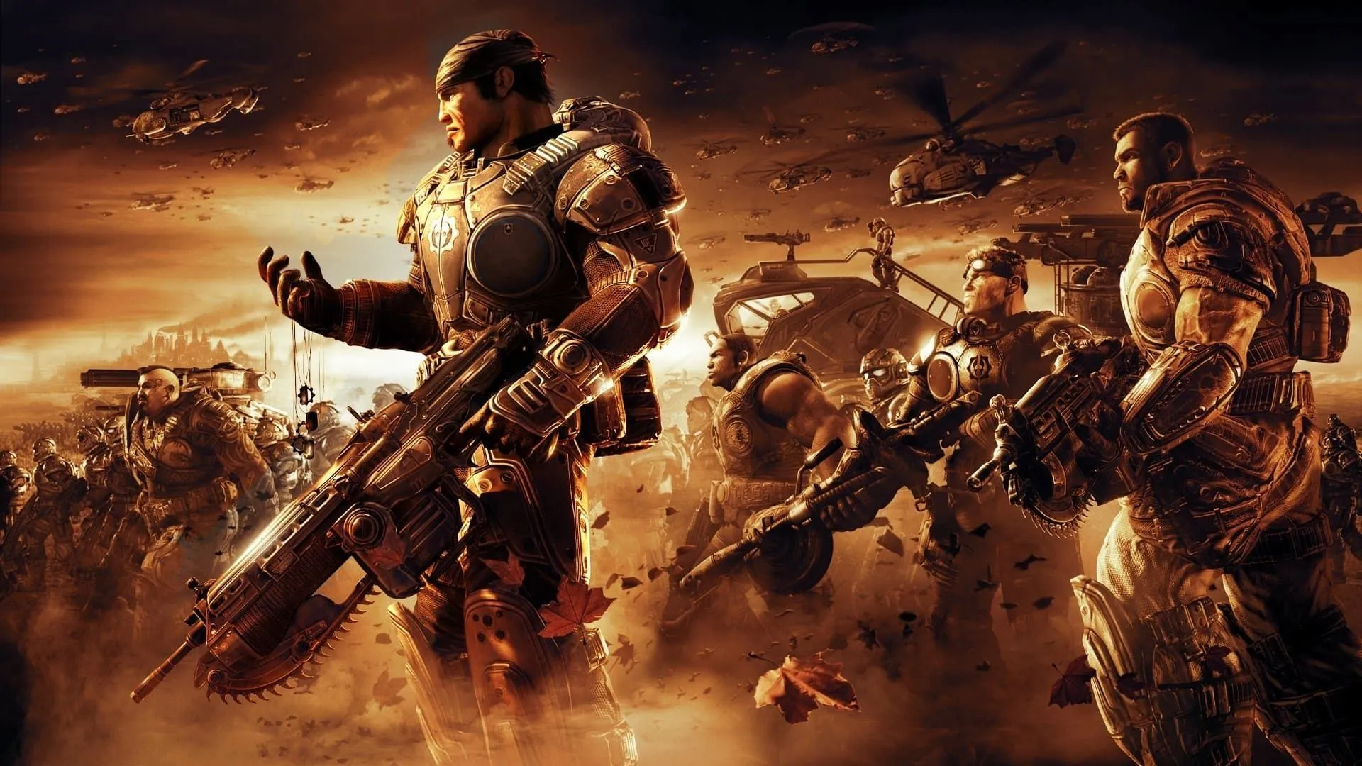 Bìa đĩa game Gears of War 2
