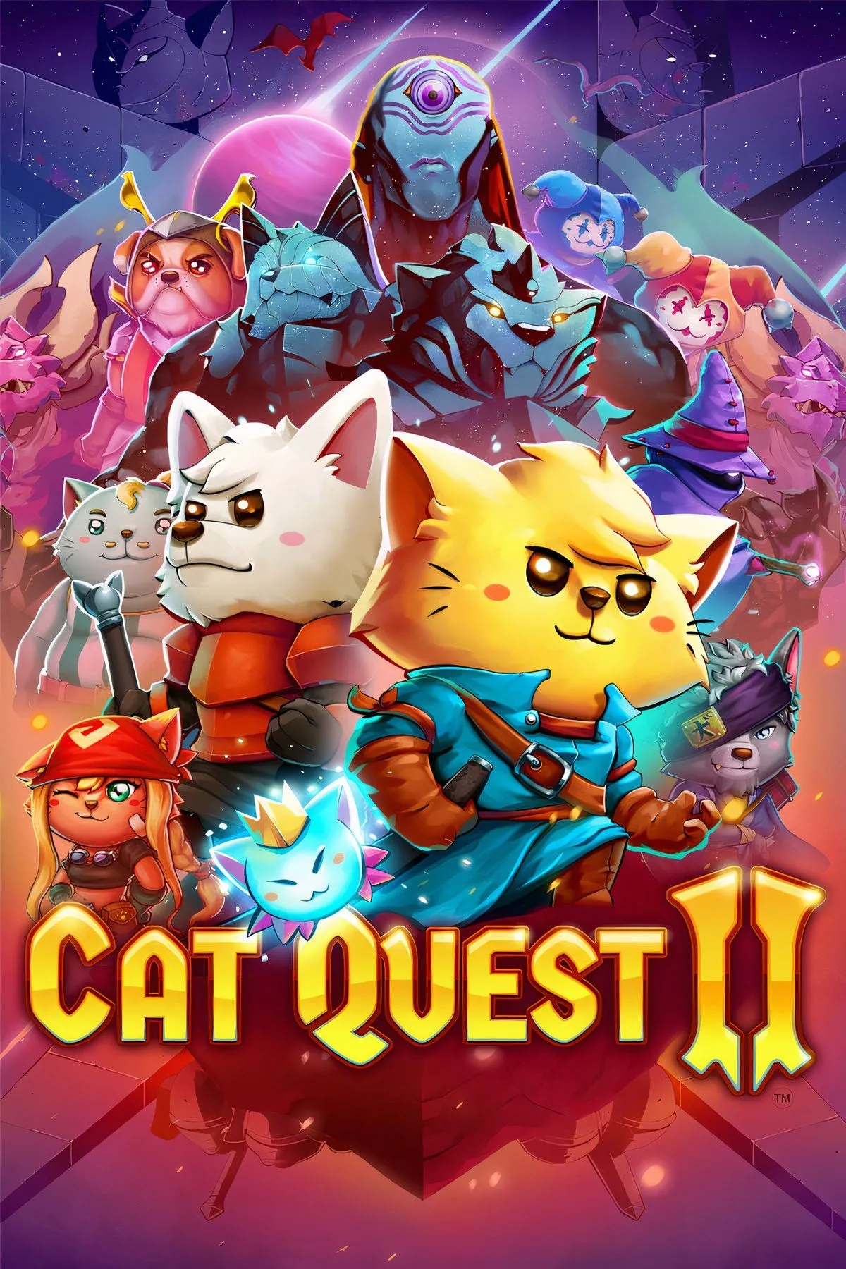 Bìa game Cat Quest II, tựa game phiêu lưu hành động đang miễn phí trên Epic Games Store
