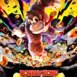 Bìa game Donkey Kong Bananza trên Nintendo Switch 2 với Donkey Kong và môi trường nhiệt đới