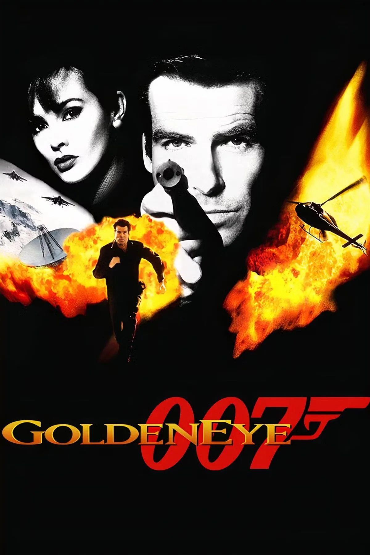 Bìa game GoldenEye 007 trên N64, tựa game FPS huyền thoại đã định hình thể loại.