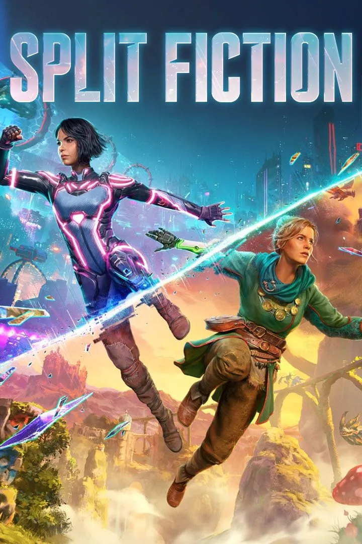 Bìa game Split Fiction game co-op độc đáo