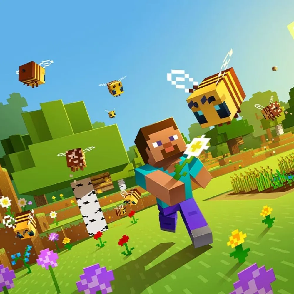 Bìa hộp của game Minecraft Classic, đại diện cho phiên bản gốc và tự do sáng tạo