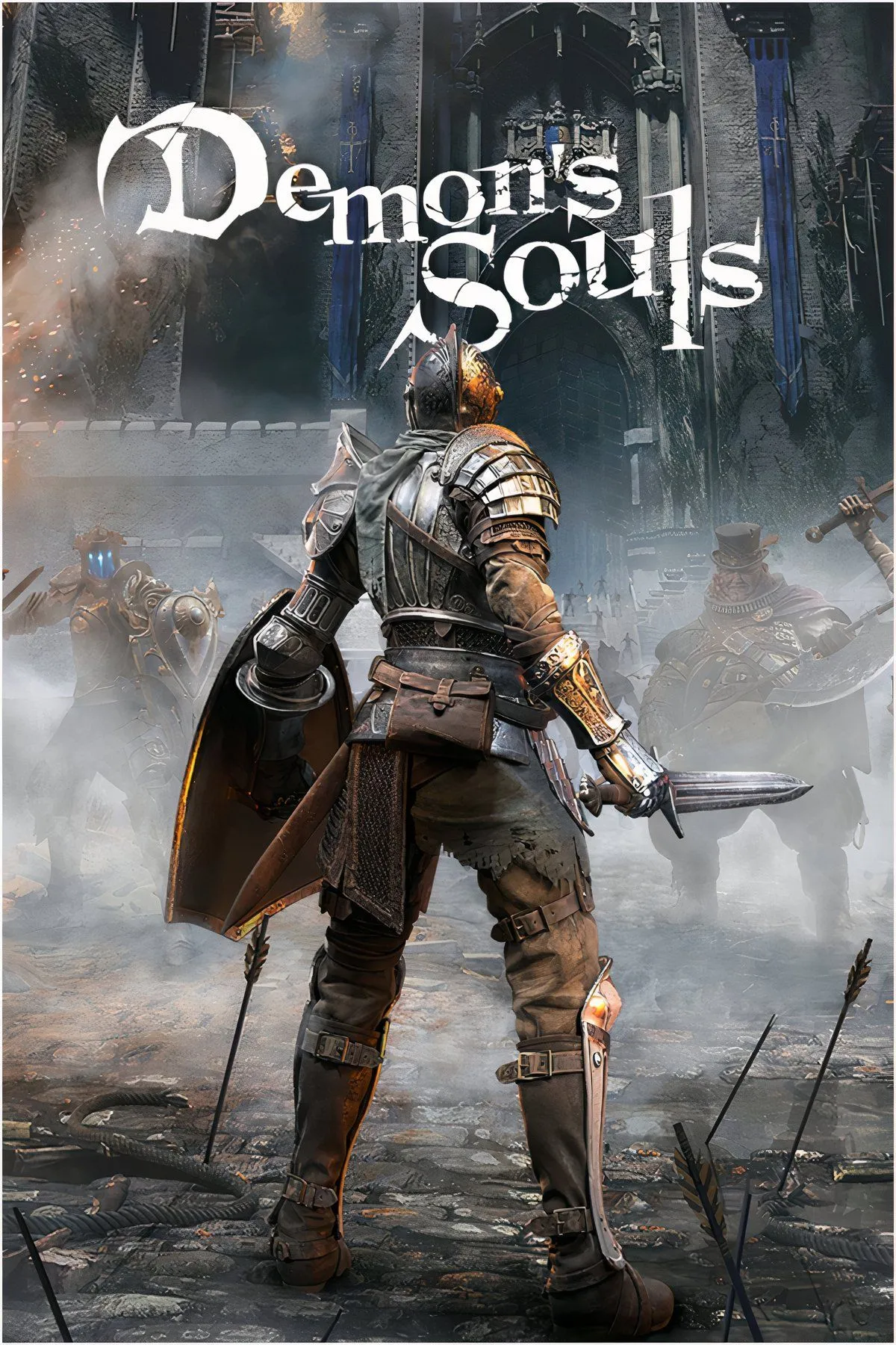 Biểu tượng game Demon's Souls, một tựa game độc quyền lâu năm của PlayStation.