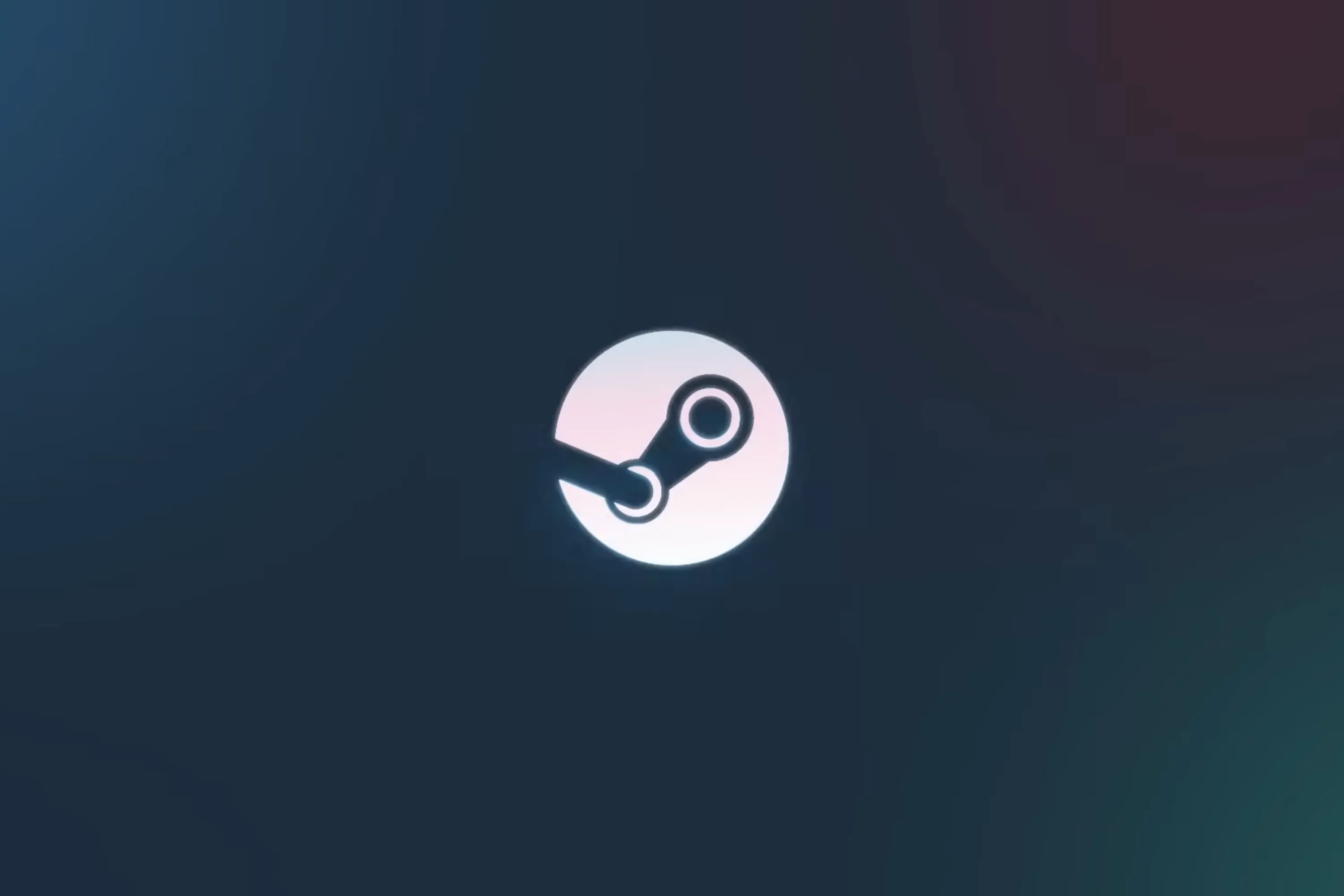 Biểu tượng Steam màu xanh trên nền chuyển sắc, đại diện cho nền tảng game phổ biến của Valve
