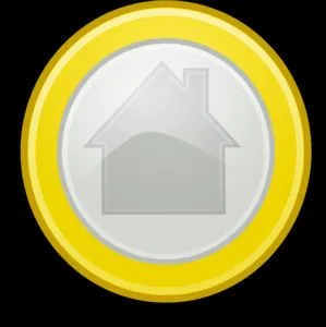 Biểu tượng ứng dụng HomeBank trên nền trắng