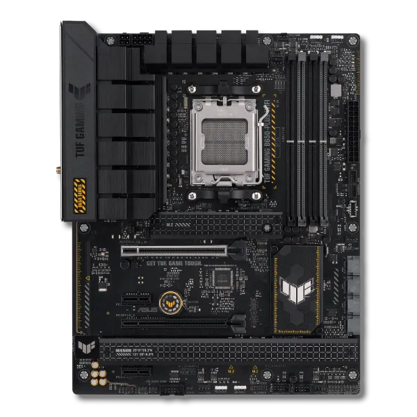 Bo mạch chủ Asus TUF Gaming B650-Plus WiFi với thiết kế VRM đáng tin cậy cho người dùng phổ thông