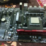 Bo mạch chủ Gigabyte AM3+ với CPU AMD FX-6300 và RAM HyperX