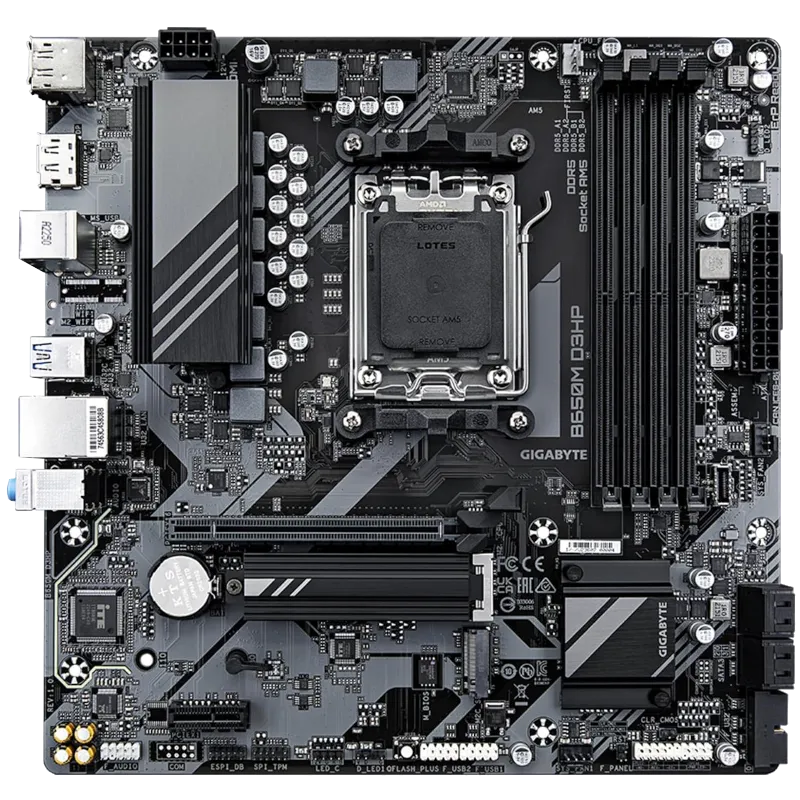 Bo mạch chủ Gigabyte B650M D3HP, một lựa chọn phải chăng cho cấu hình PC gaming phổ thông