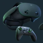Bộ sản phẩm kính thực tế ảo Meta Quest 3S Xbox Edition màu đen carbon với tay cầm Xbox