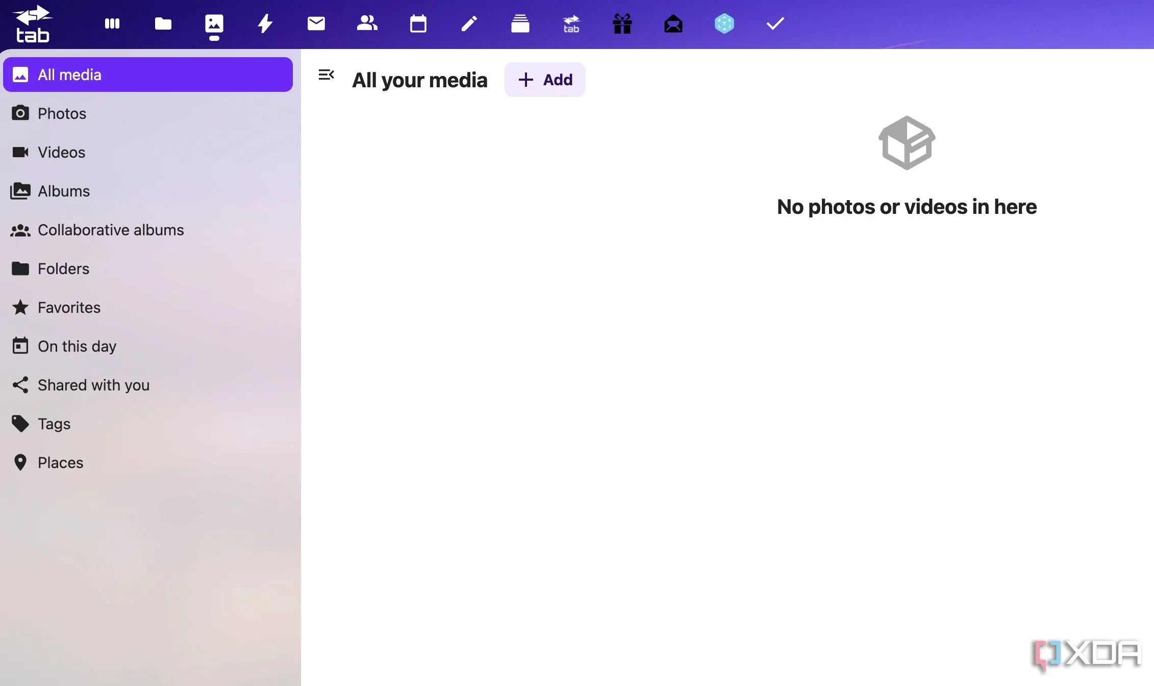 Bộ sưu tập ảnh trong Nextcloud với giao diện thân thiện, minh họa tính năng quản lý đa phương tiện hiệu quả