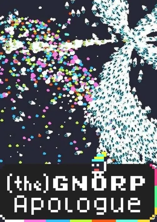 Các gnorp nhỏ đang tấn công một tảng đá khổng lồ để khai thác tài nguyên trong game (the) Gnorp Apologue.