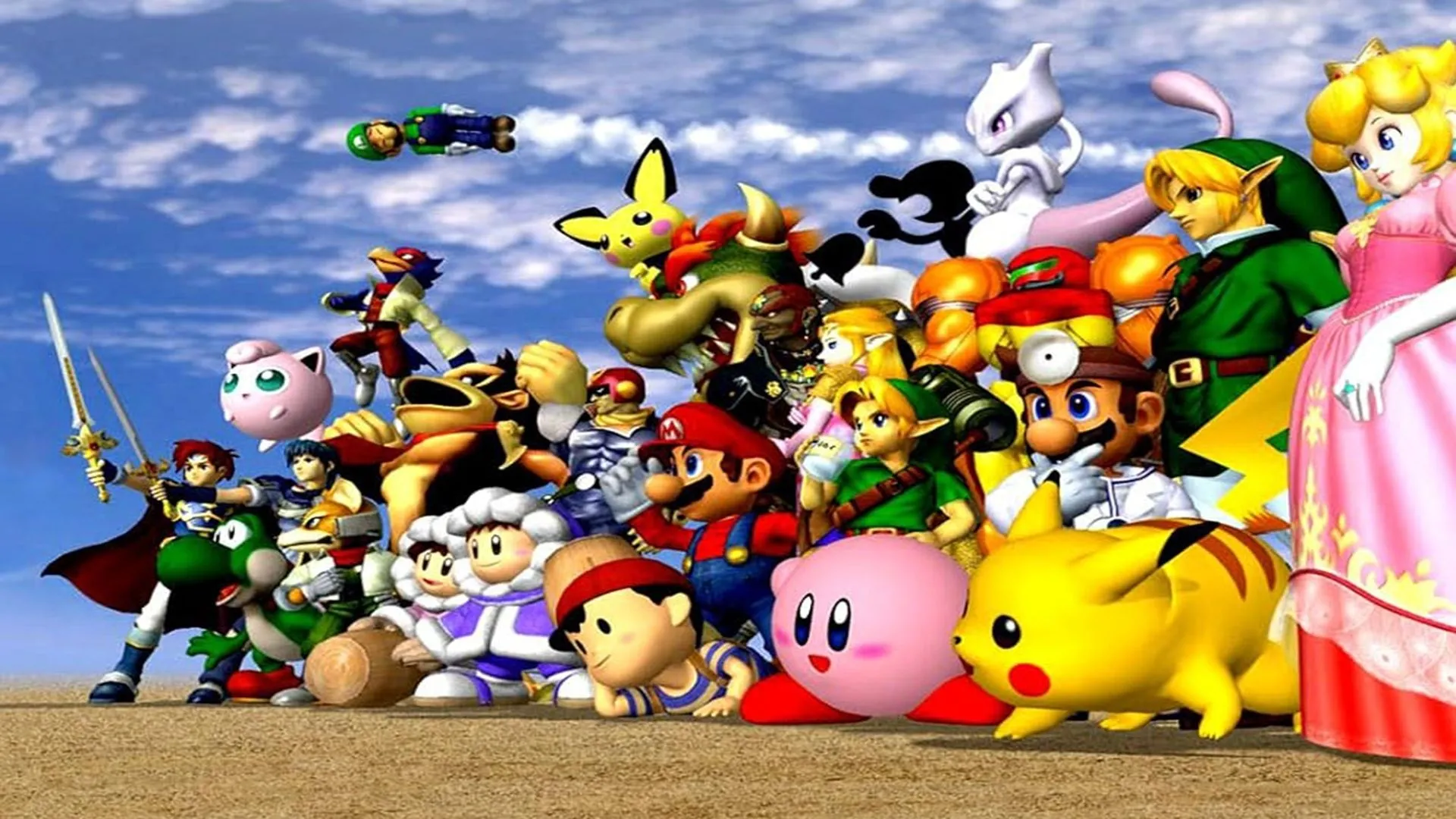 Các nhân vật biểu tượng của Nintendo trong Super Smash Bros. Melee