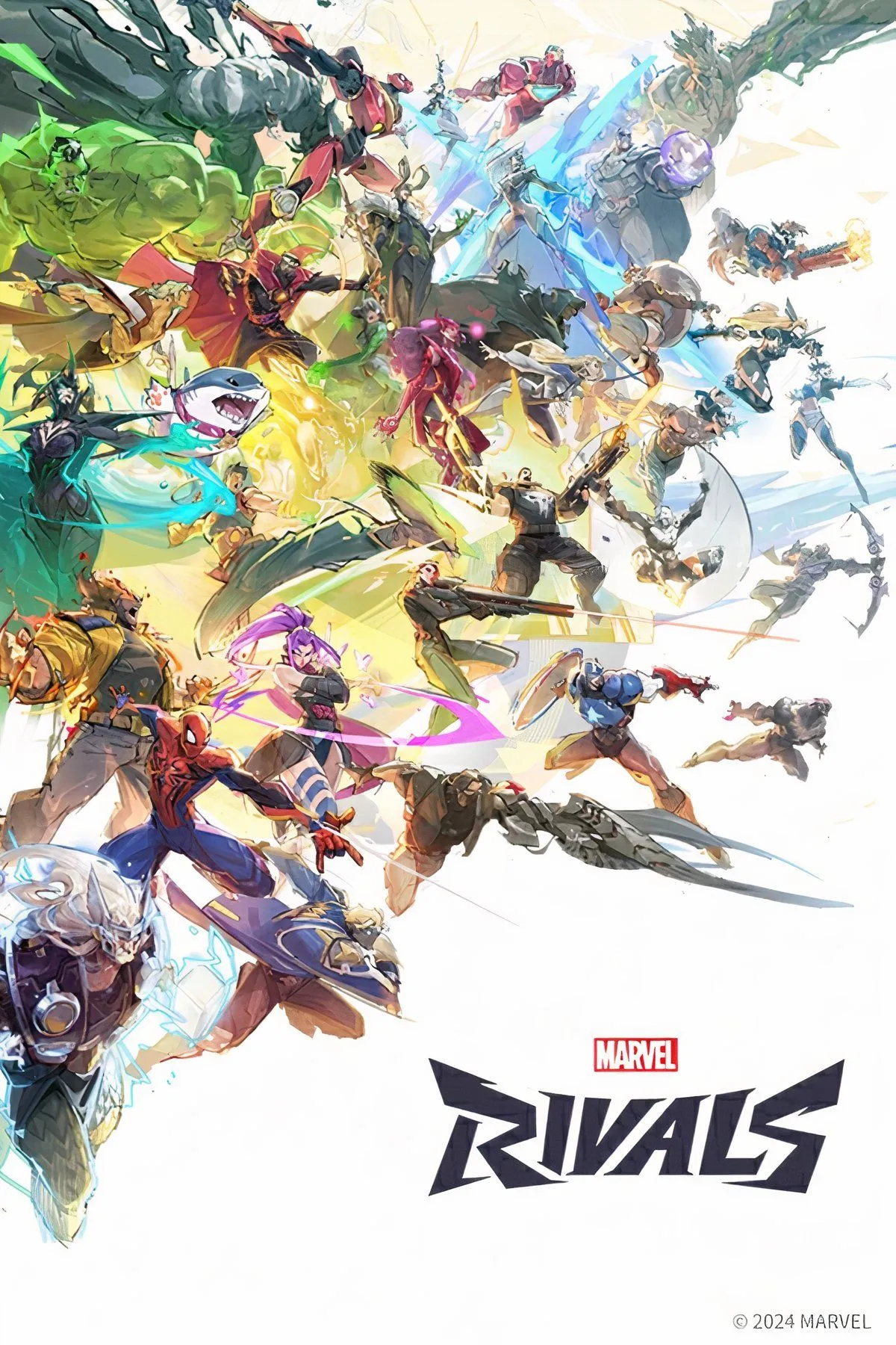 Các siêu anh hùng Marvel tham gia trận chiến trong game bắn súng Marvel Rivals, cần DLSS để duy trì FPS ổn định