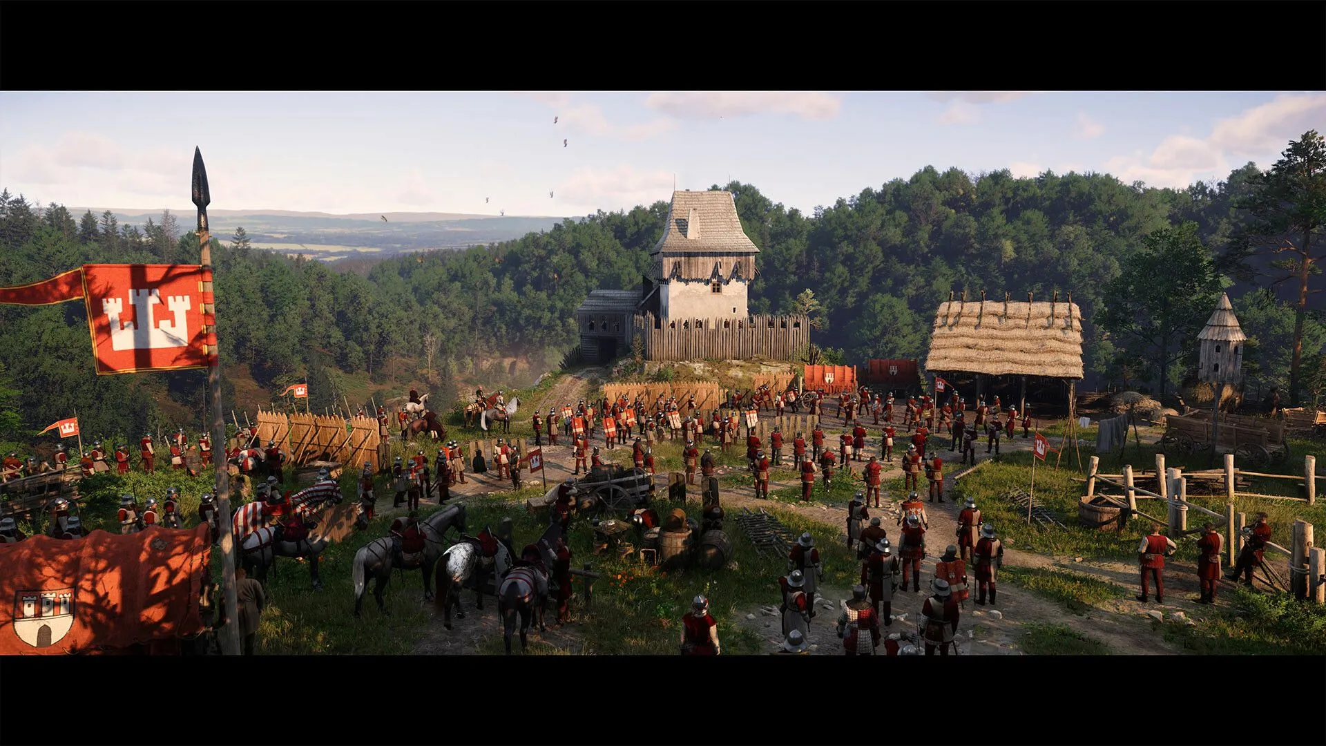 Cảnh chiến đấu hoành tráng thời Trung Cổ trong game Kingdom Come Deliverance 2