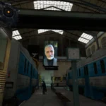 Cảnh giới thiệu game Half-Life 2, tựa game huyền thoại với ảnh hưởng sâu rộng đến thể loại FPS và công nghệ game.