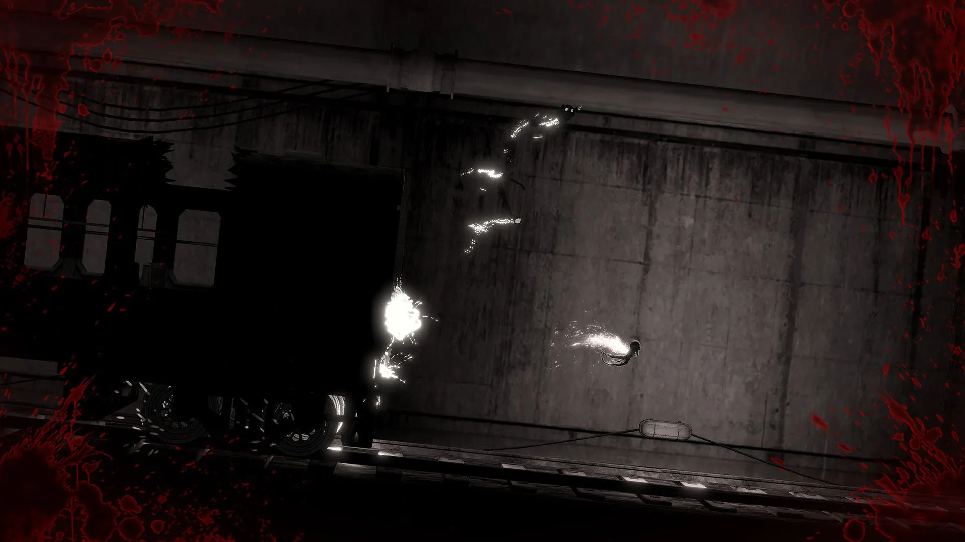 Cảnh quay cận cảnh J.J. Macfield với phong cách nghệ thuật độc đáo của The Missing, một tựa game indie với cốt truyện sâu sắc.