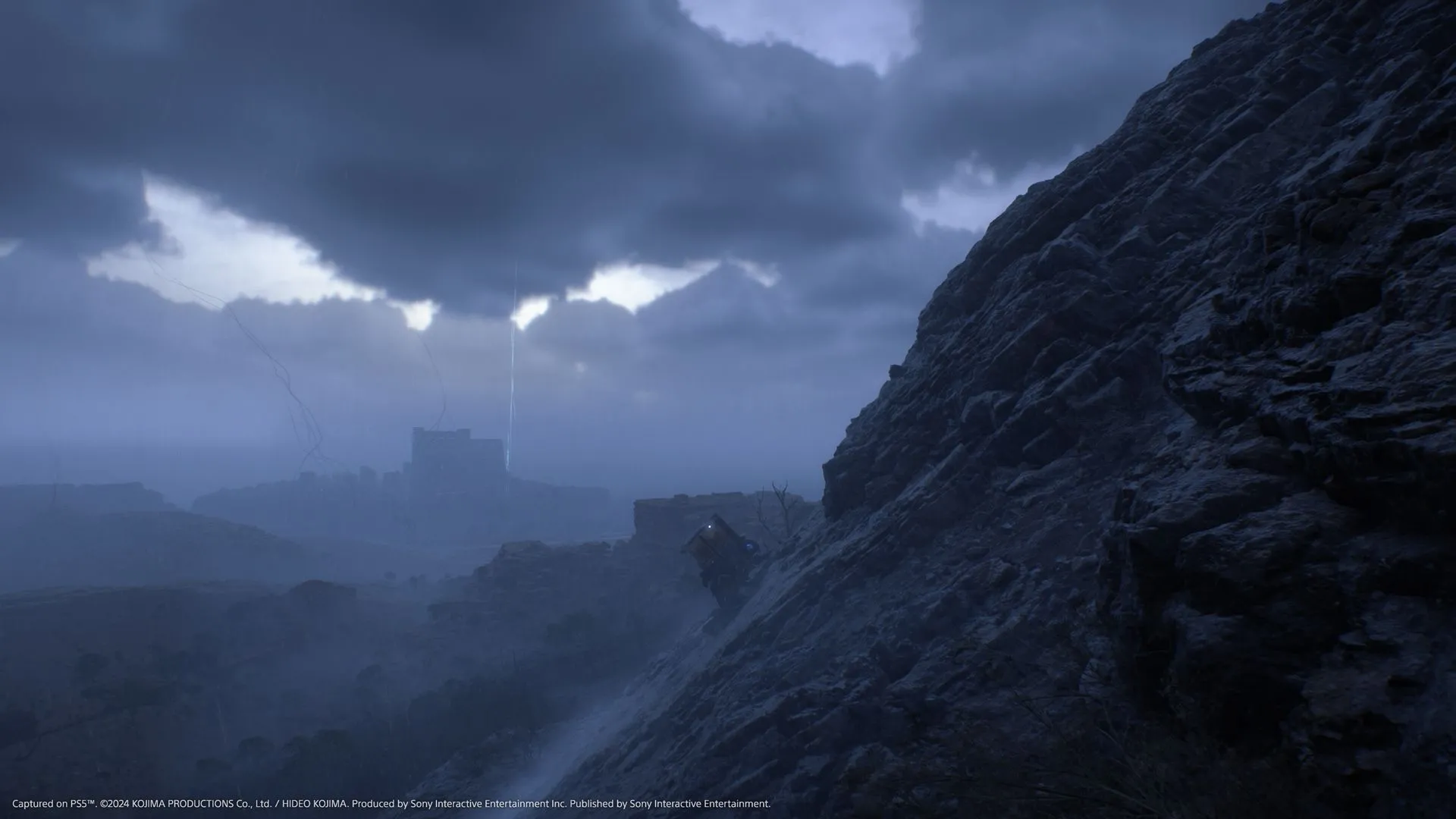 Cảnh vật và không gian mở rộng lớn trong Death Stranding 2: On the Beach
