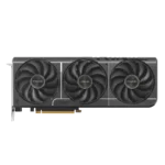 Card đồ họa Asus Prime GeForce RTX 5060 Ti 16GB với thiết kế tản nhiệt ba quạt mạnh mẽ.