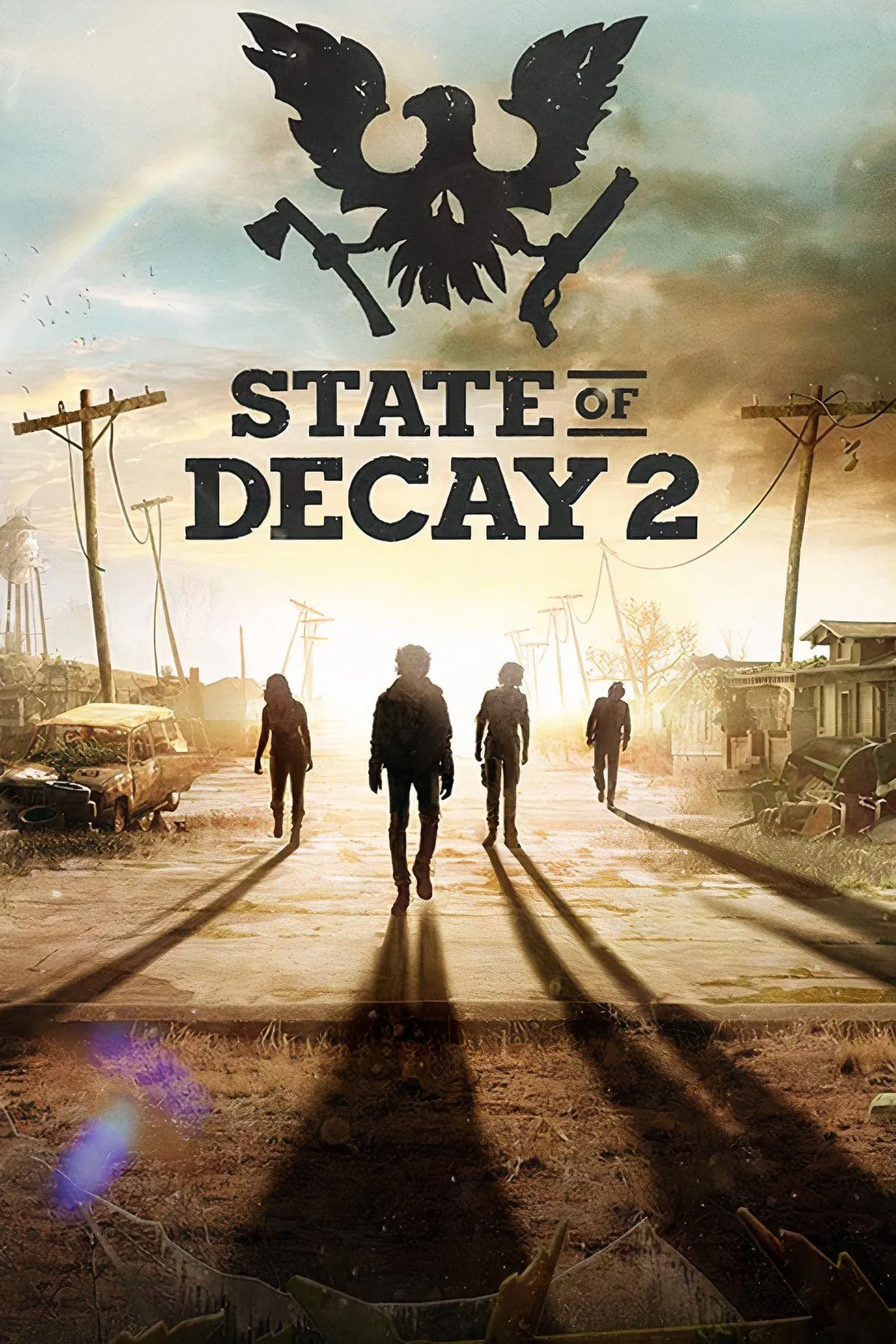 Cộng đồng người sống sót xây dựng căn cứ trong game sinh tồn State of Decay 2.