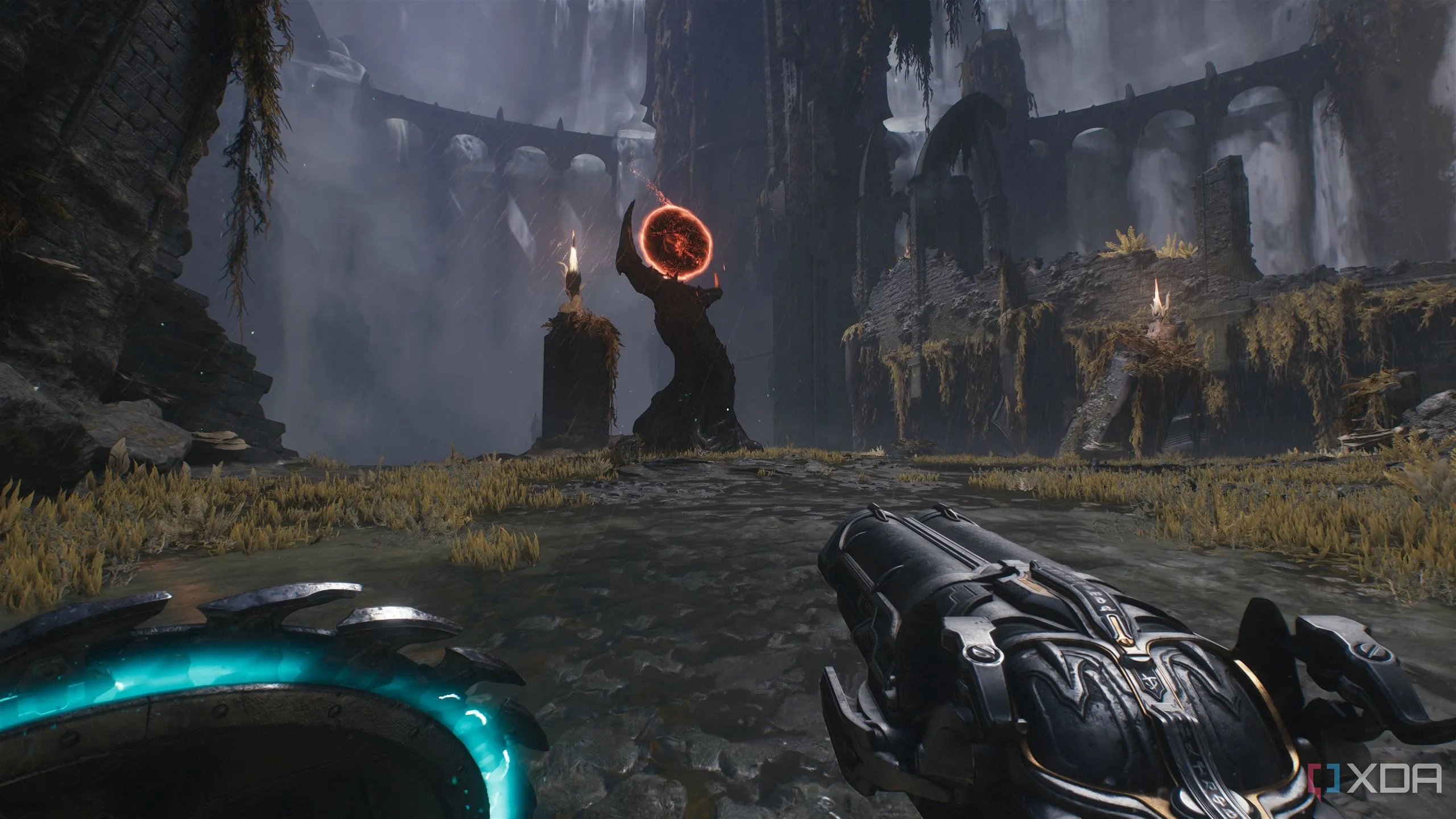 Cổng Gore Portal kích hoạt thử thách Thu Hoạch Trái Tim trong Chương 14 Doom The Dark Ages.