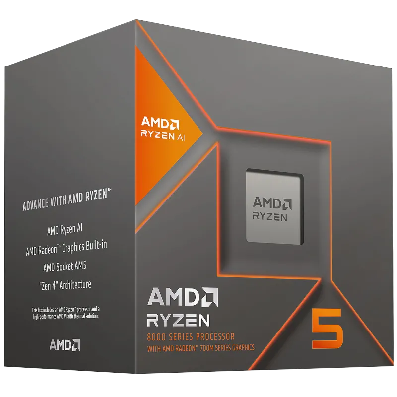 CPU AMD Ryzen 5 8600G với đồ họa tích hợp Radeon