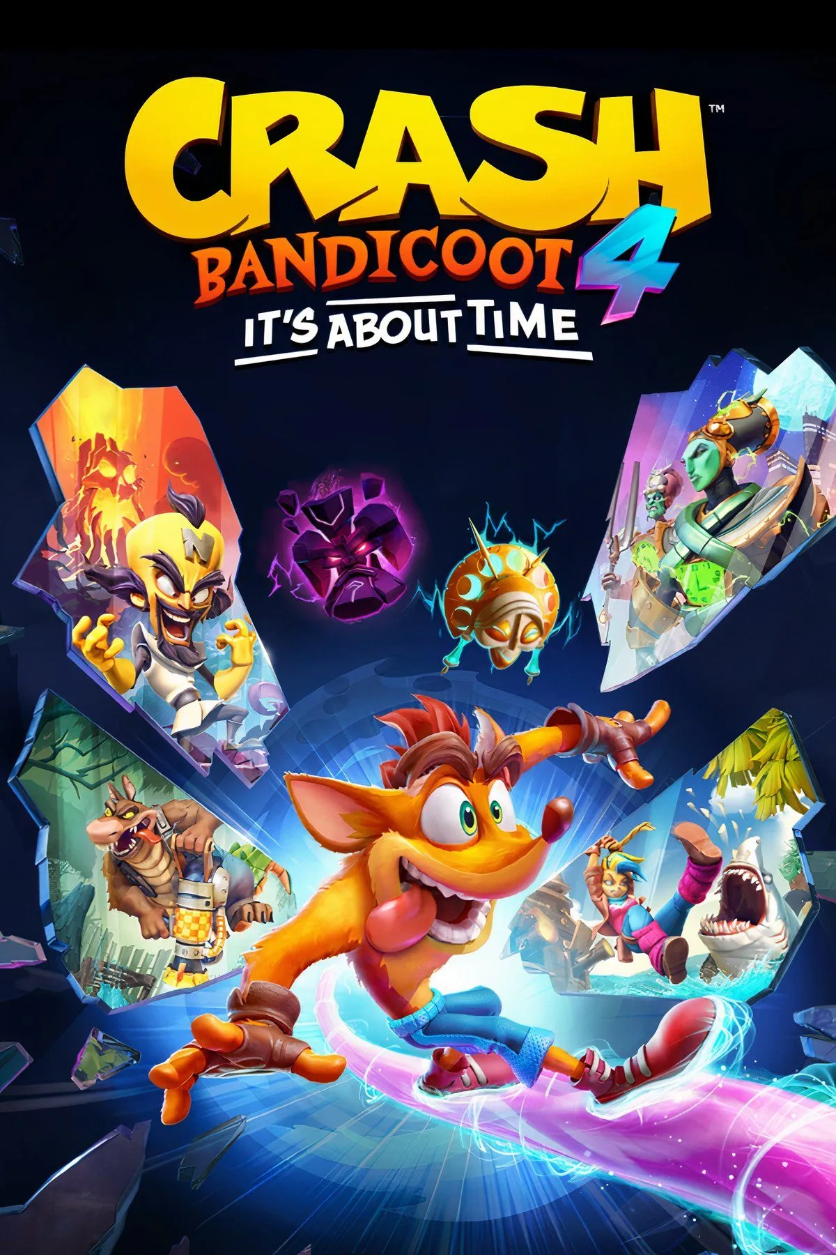 Crash Bandicoot vượt qua thử thách 3D đầy kịch tính