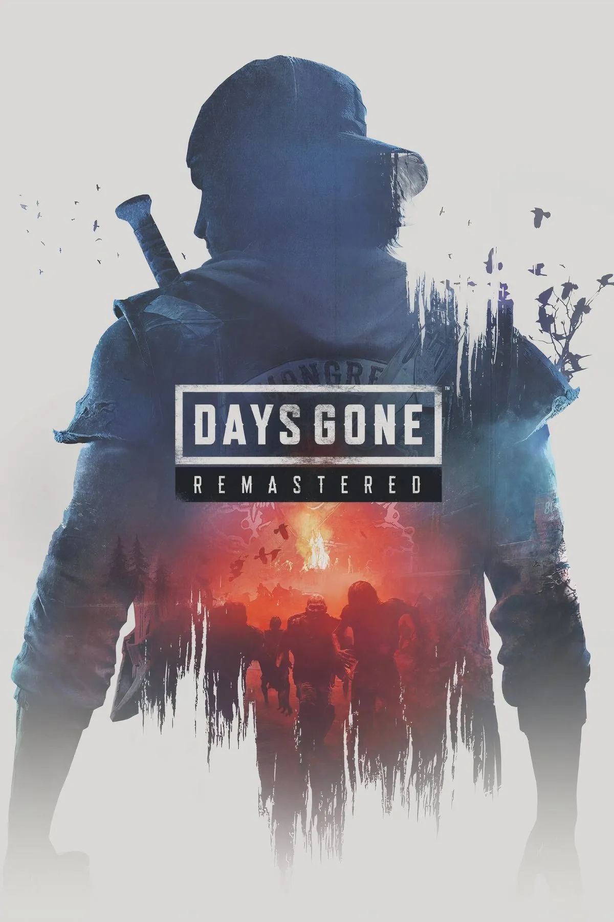 Deacon St. John lái chiếc xe máy của anh ấy qua một vùng đất hậu tận thế, trong game Days Gone.