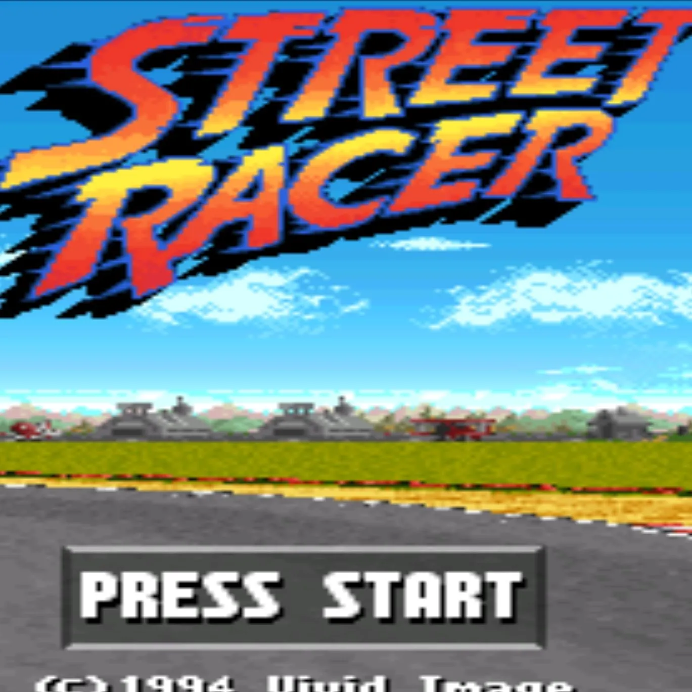 Game đua xe kart Street Racer trên hệ máy SNES