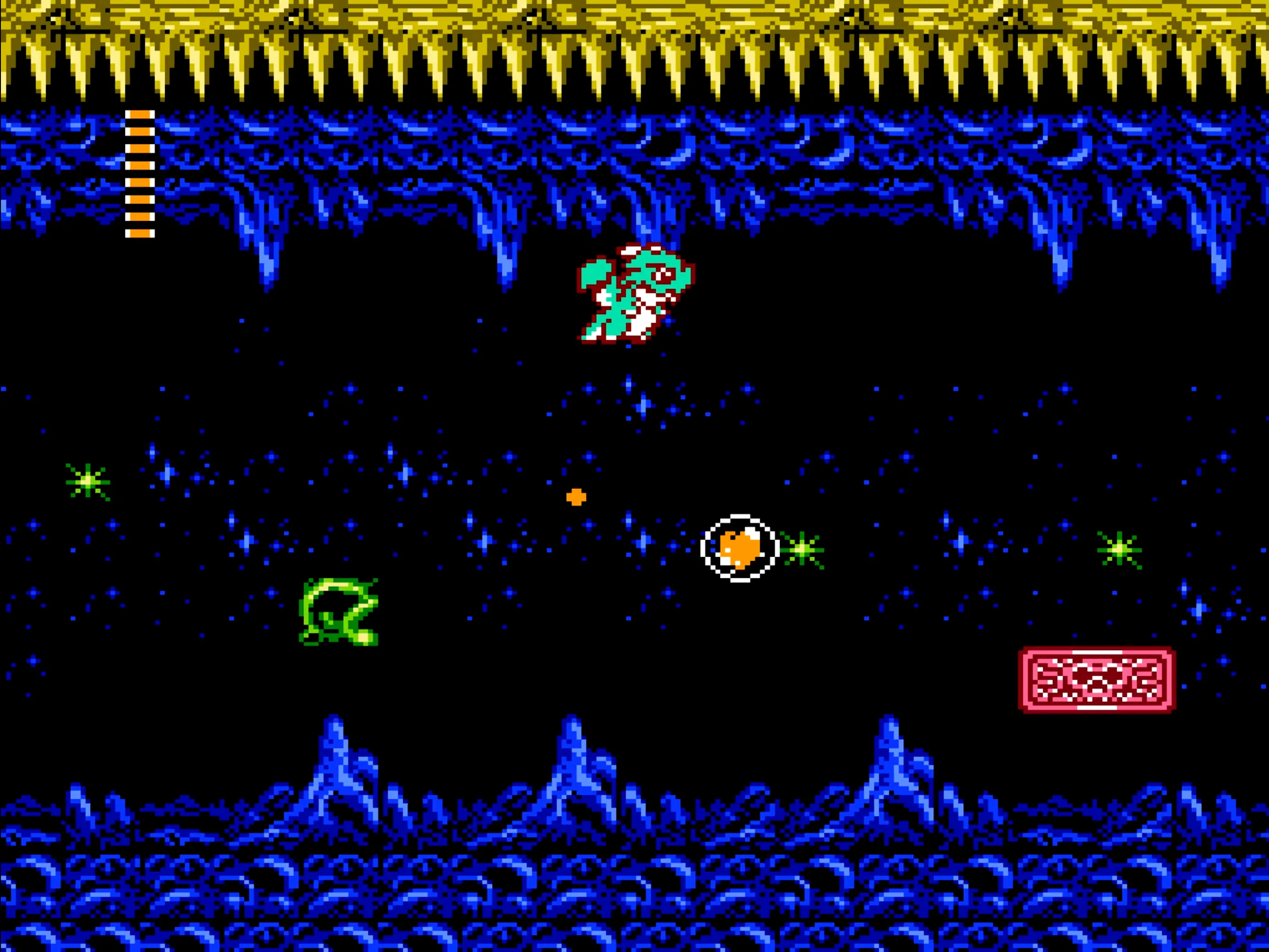 Gameplay của Little Samson, một game platformer trên NES với đồ họa ấn tượng