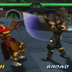 Gameplay Mortal Kombat: Deadly Alliance trên nền 3D với hình ảnh sắc nét, thể hiện sự lột xác của series MK