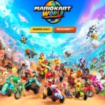 Giá 80 USD hiển thị trên màn hình game Mario Kart World cho Nintendo Switch 2