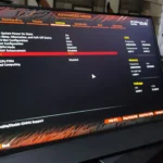 Giao diện BIOS của bo mạch chủ Gigabyte hiển thị tùy chọn IOMMU