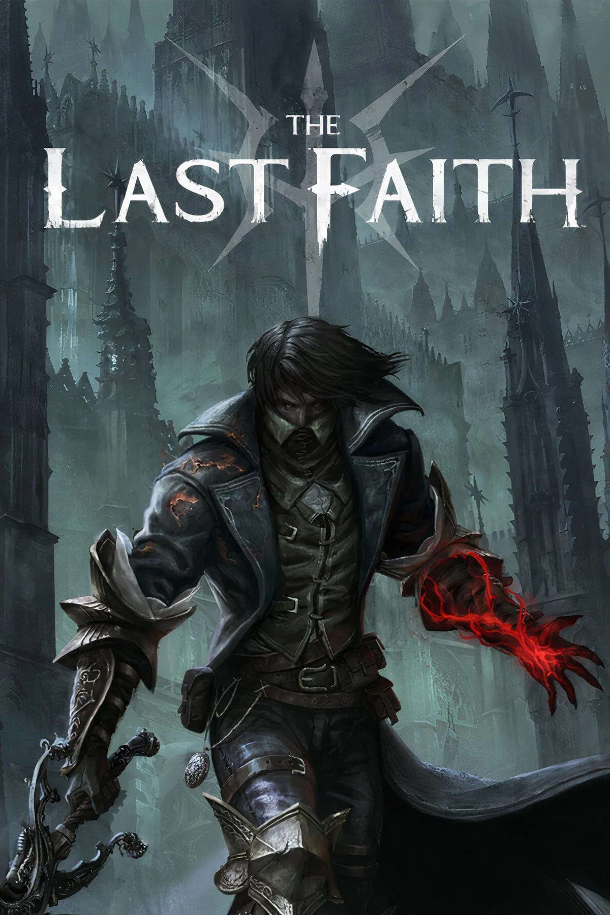 Giao diện chiến đấu và thế giới gothic u ám trong The Last Faith, gợi nhớ phong cách Souls-like và Metroidvania.