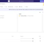 Giao diện ClickUp hiện đại, trực quan với các biểu tượng gọn gàng và màu sắc hài hòa, thể hiện khả năng tổ chức công việc thông minh.