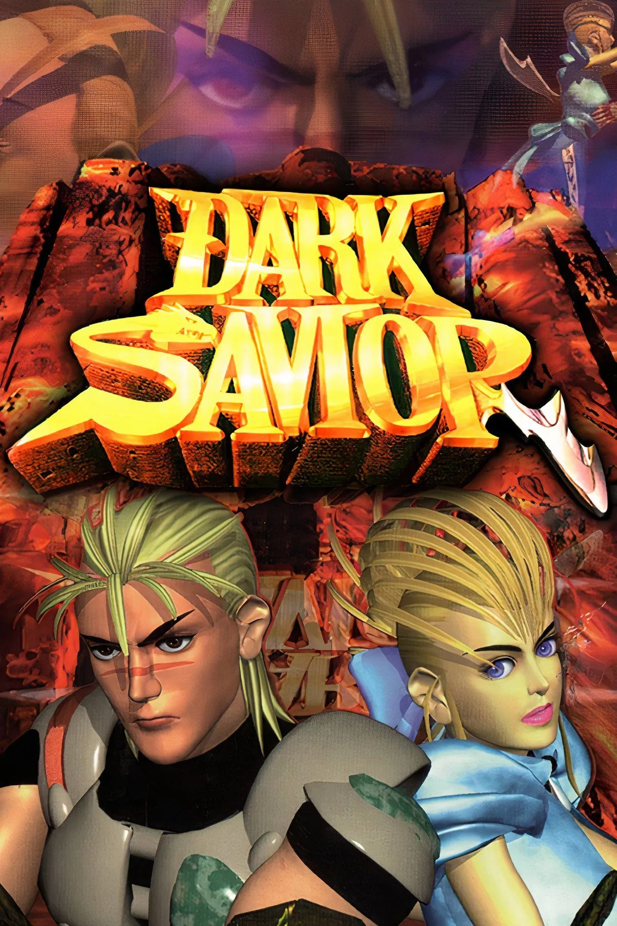 Giao diện game Dark Savior: Tựa game hành động phiêu lưu có cốt truyện phân nhánh trên Sega Saturn