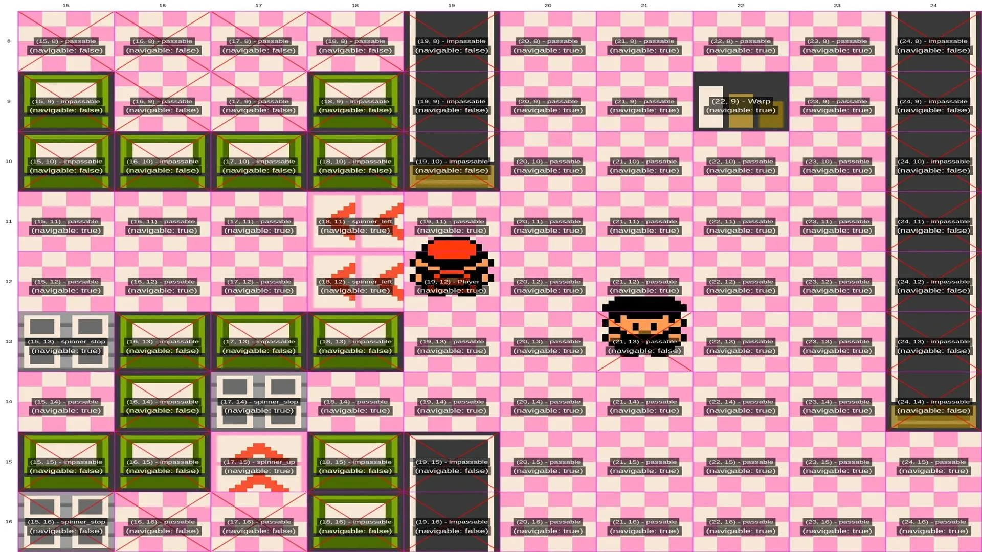 Giao diện livestream Gemini Plays Pokémon hiển thị thông tin chi tiết về quá trình suy luận của AI trong game