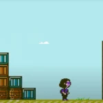 Giao diện một màn chơi mới trong Echoes of the Unread, một game phiêu lưu trên NES.