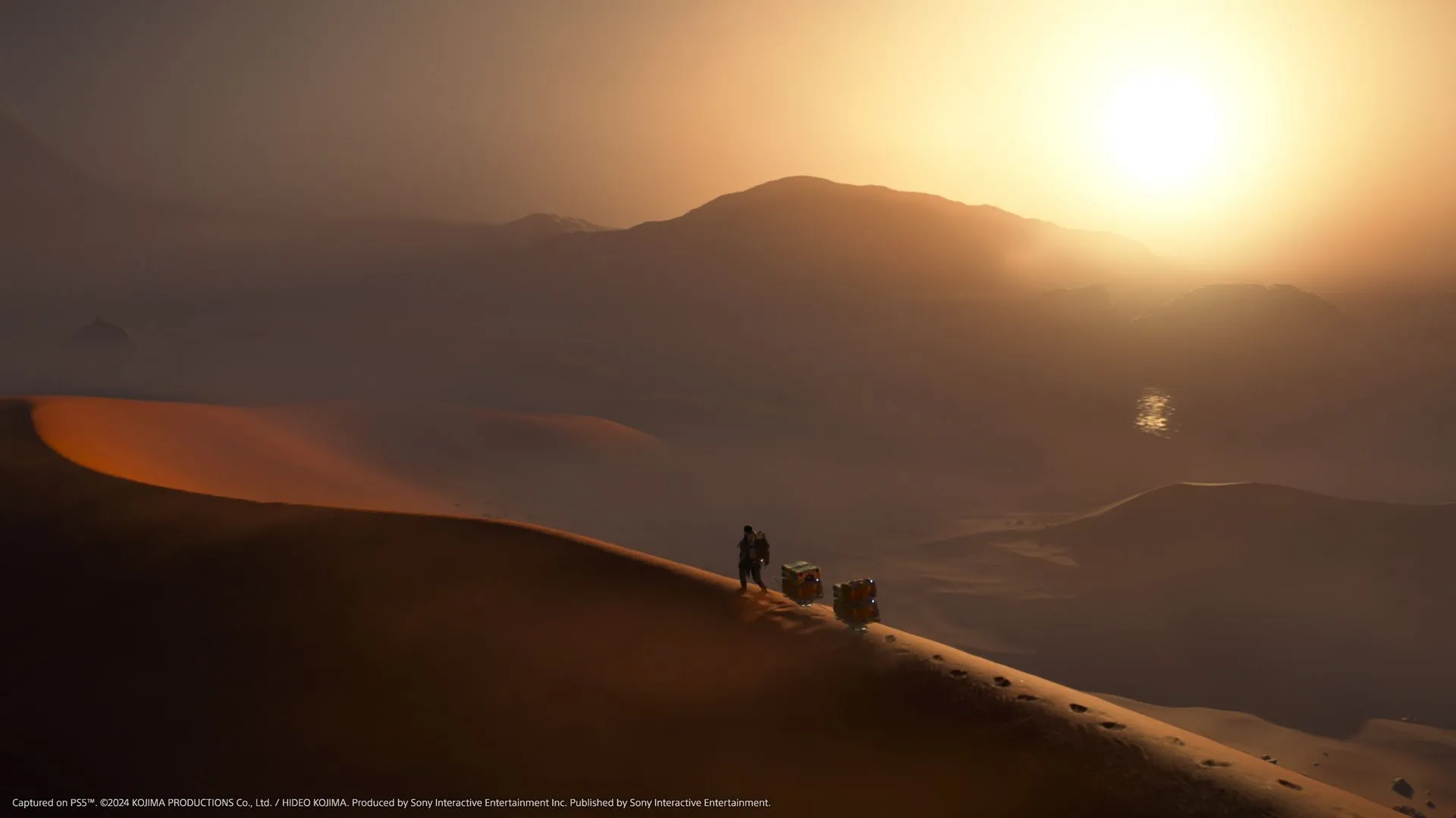 Giao diện người dùng và thông tin hiển thị trong Death Stranding 2: On the Beach