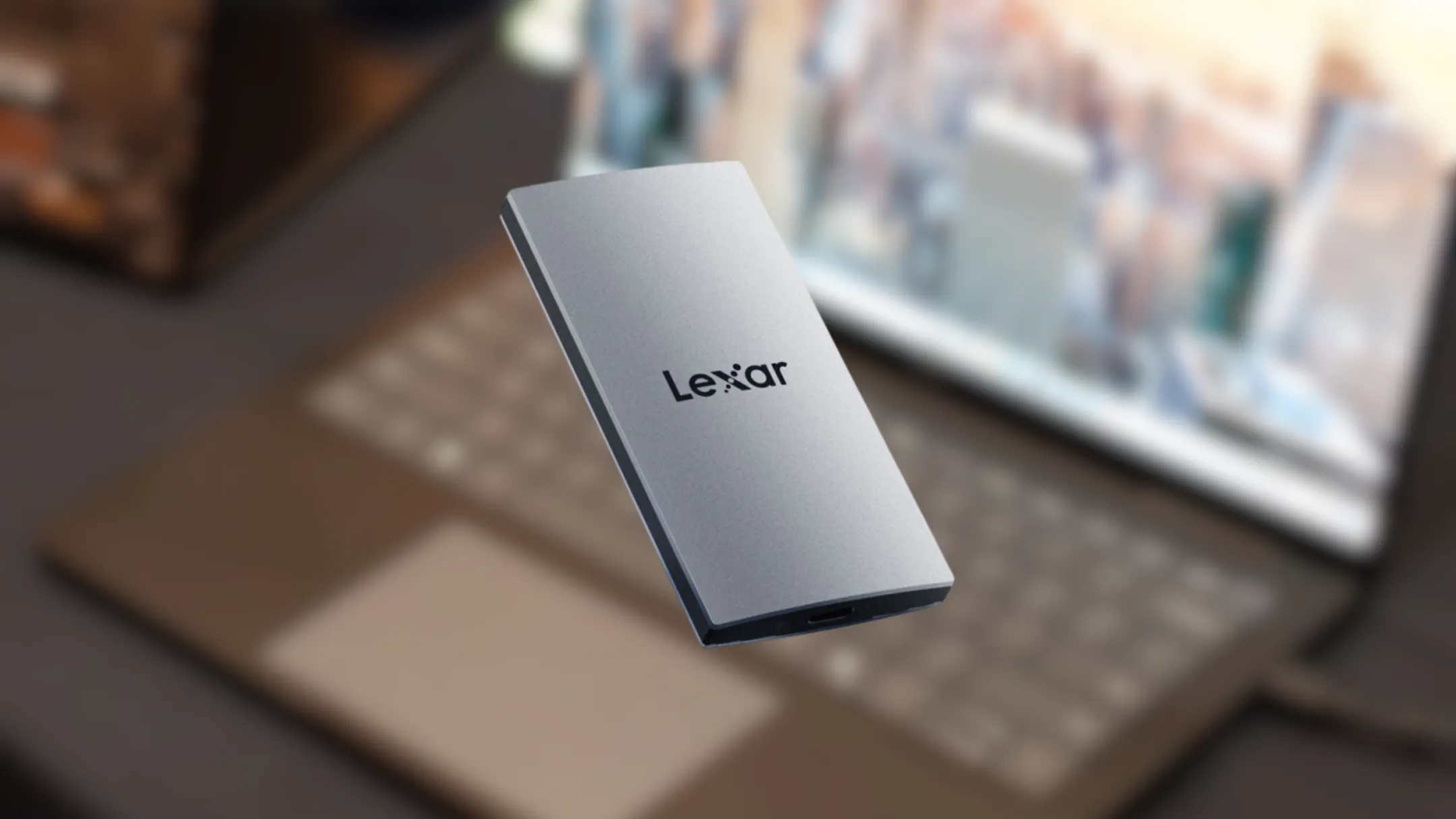 Giao diện phần mềm bảo mật và quản lý cho Lexar ES3 Portable SSD