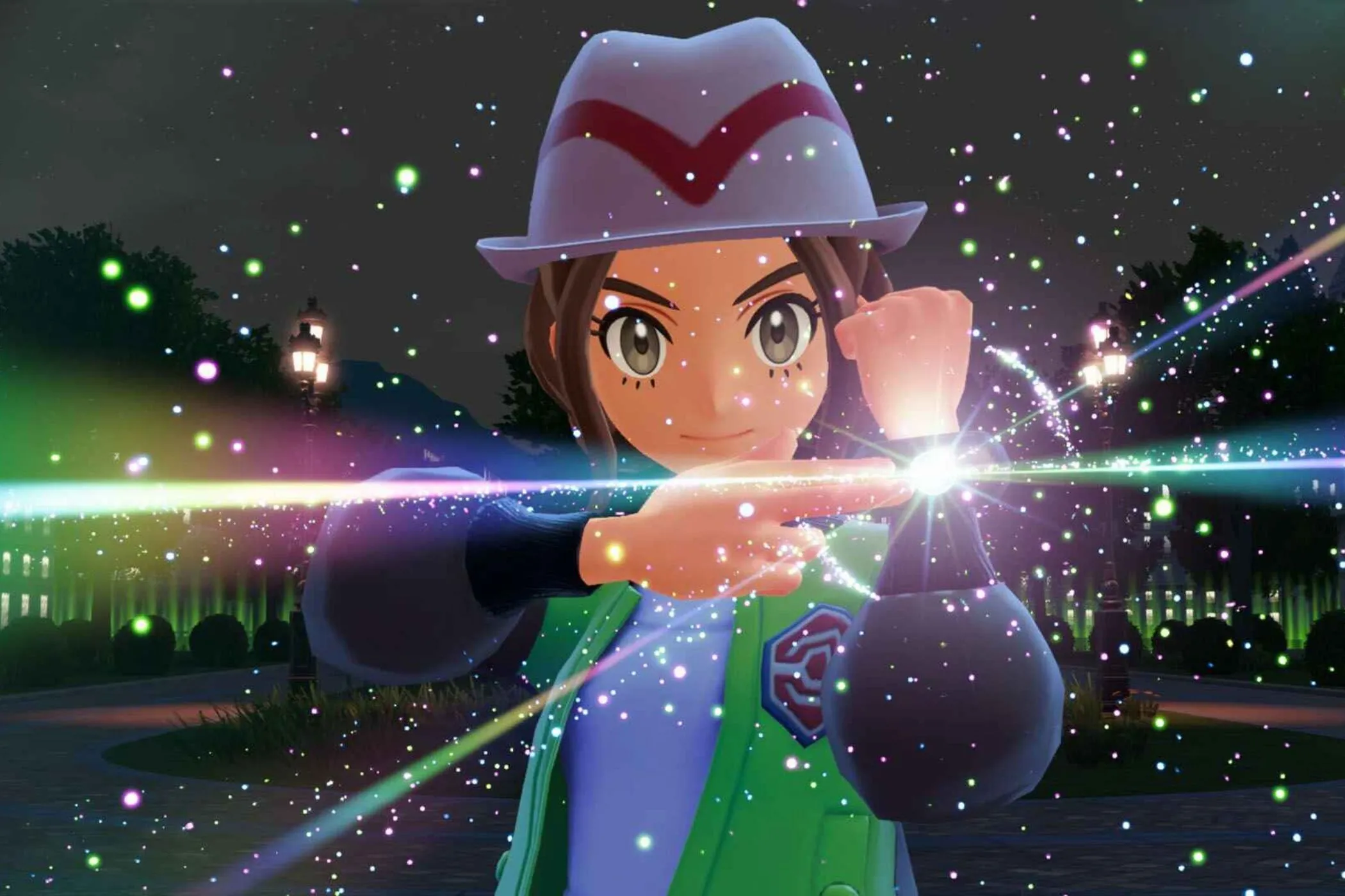 Giao diện trong game Pokémon Legends Z-A phiên bản Nintendo Switch 2 với đồ họa sắc nét