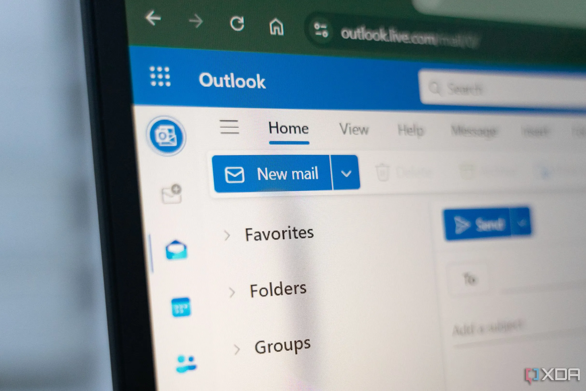 Giao diện ứng dụng Microsoft Outlook cổ điển gặp lỗi hiệu suất