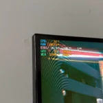 Hiển thị thông số VRAM và hiệu năng Cyberpunk 2077 trên màn hình gaming