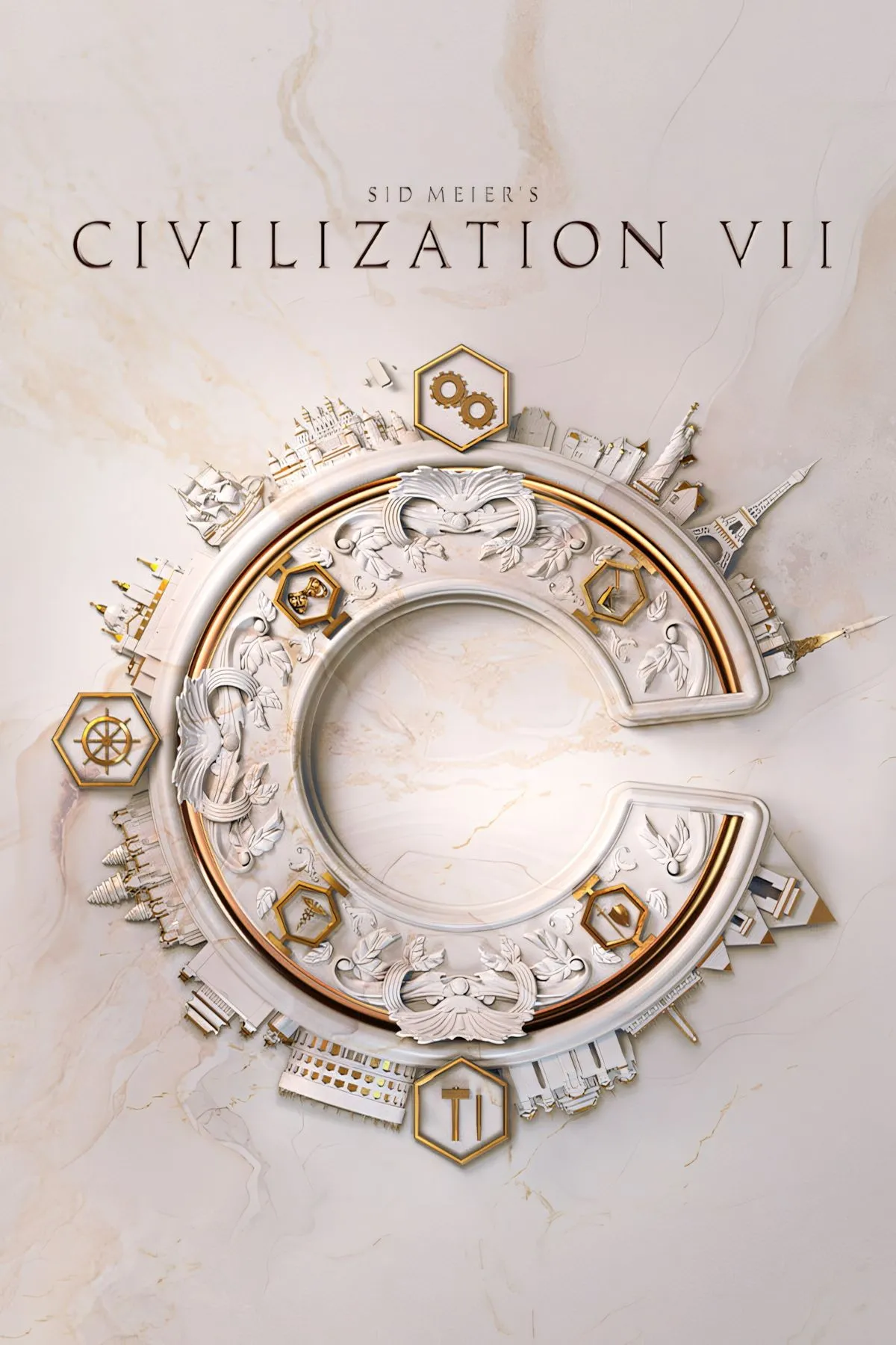 Hình ảnh bìa game chiến lược Sid Meier's Civilization VII