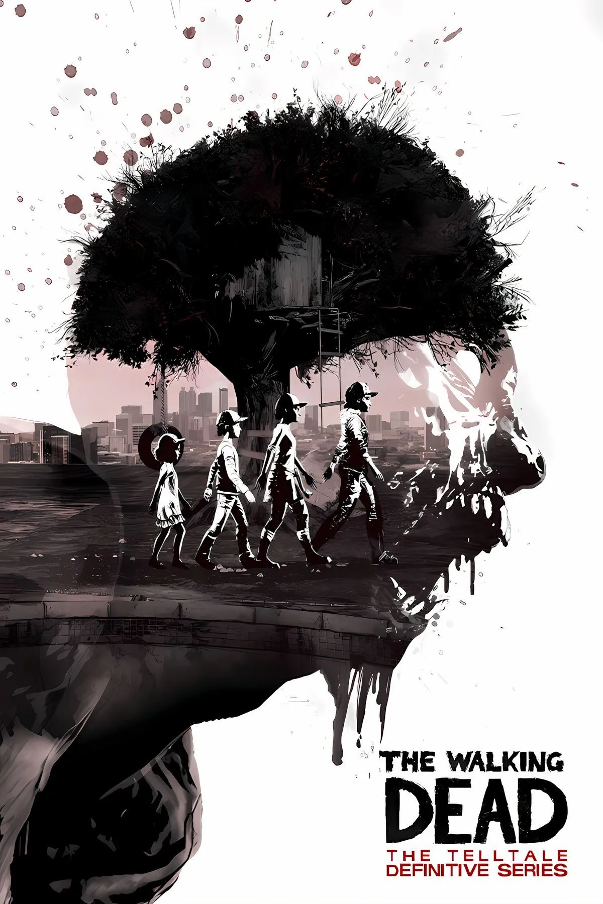 Hình ảnh bìa The Walking Dead Telltale Definitive Series, bộ sưu tập game phiêu lưu cốt truyện đỉnh cao