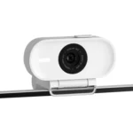Hình ảnh cận cảnh webcam Elgato Facecam Neo với thiết kế nhỏ gọn và hiện đại